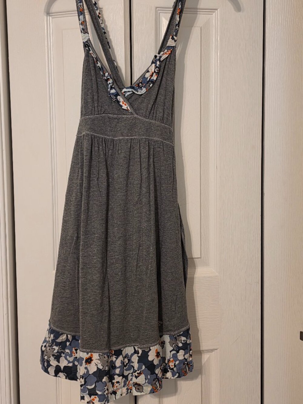 Hollister - Sleeveless Summer Dress - Grey - S